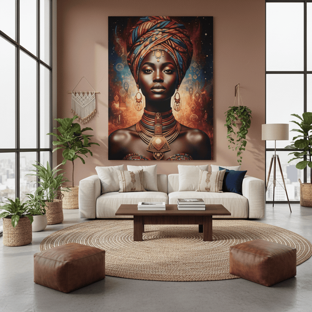 Curating Confidence: The Enduring Appeal of Afrocentric Glamour in Modern Interiors