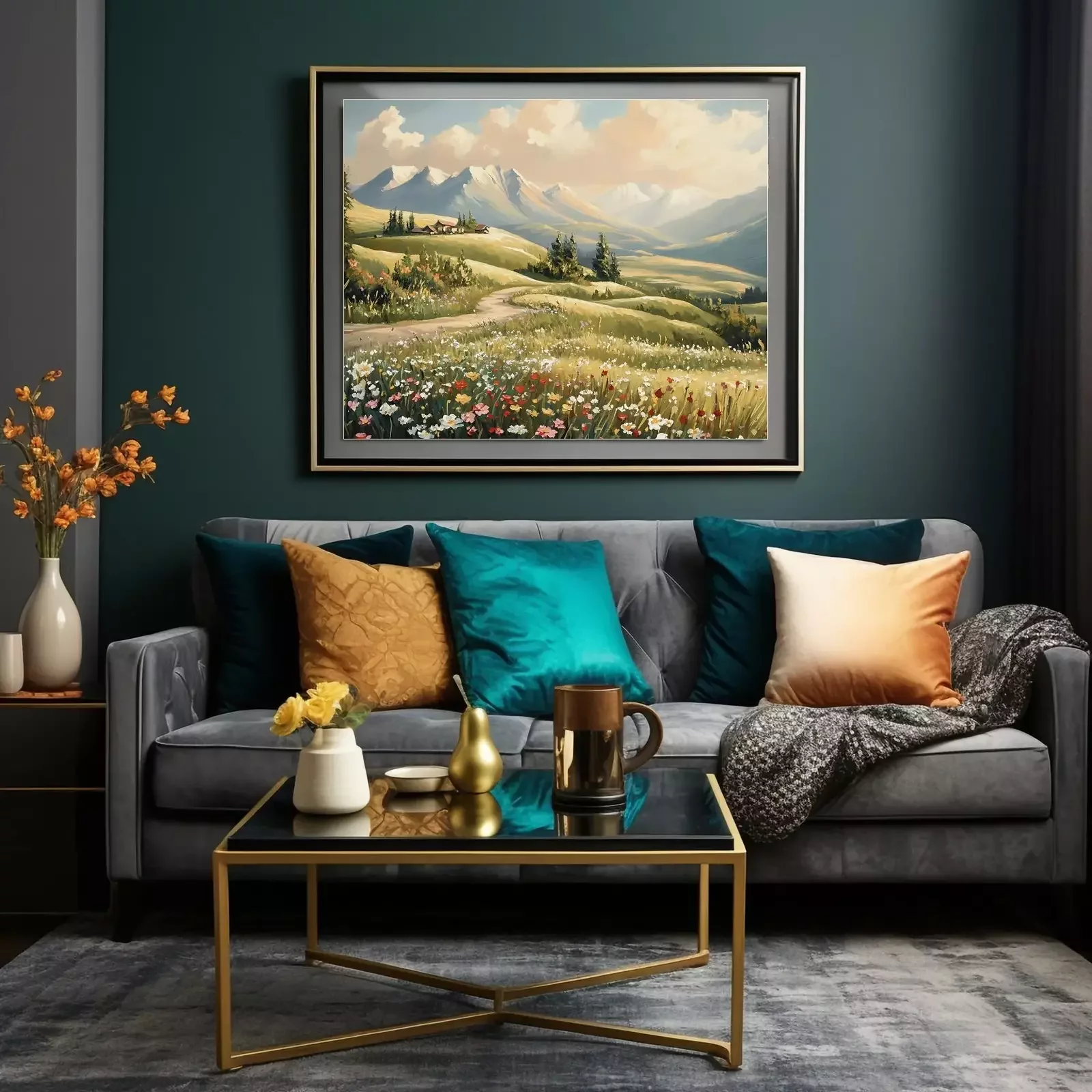 Curating Calm: How to Style Serene Wildflower Landscapes